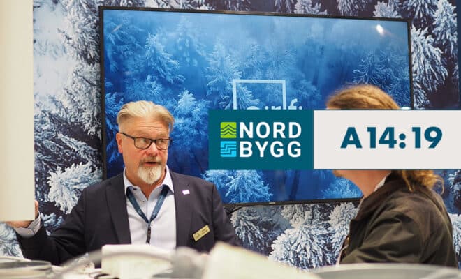 Mukana Nordbygg 2026 -messuilla